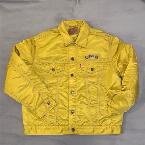 Supreme Levis Nylon Trucker Jacket 